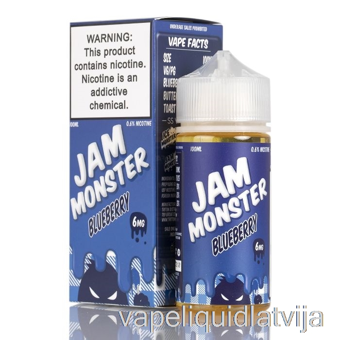 Melleņu - Ievārījuma Briesmonis - 100ml 6mg Vape šķidrums
